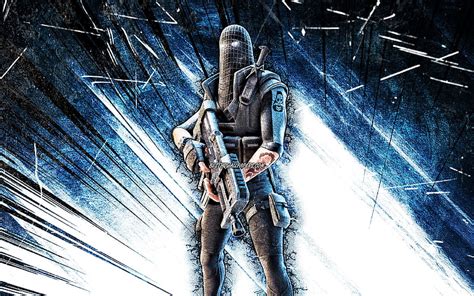Stingray Grunge Art Fortnite Battle Royale Fortnite Characters Blue