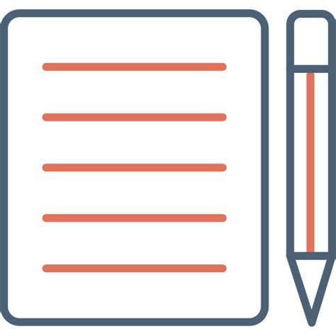Notepad Generic Outline Color Icon