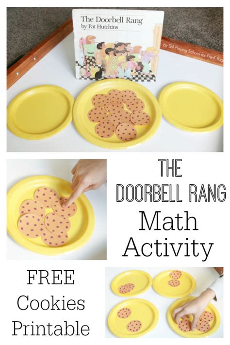 Preschool Math Exploration With The Doorbell Rang Pre K Pages