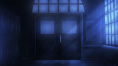 Hallway Exit Night Time By Enigma Xiii On Deviantart