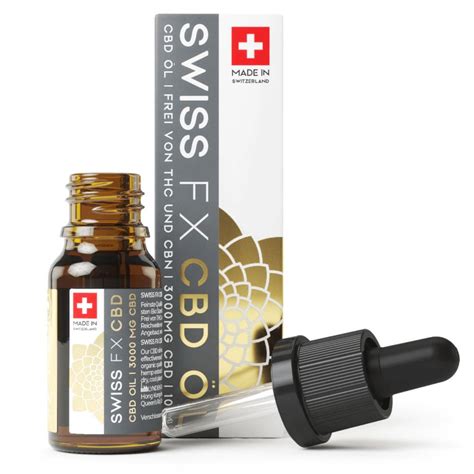 cbd Öl zero 30 ohne thc von swiss fx bio qualität direkt online bestellen