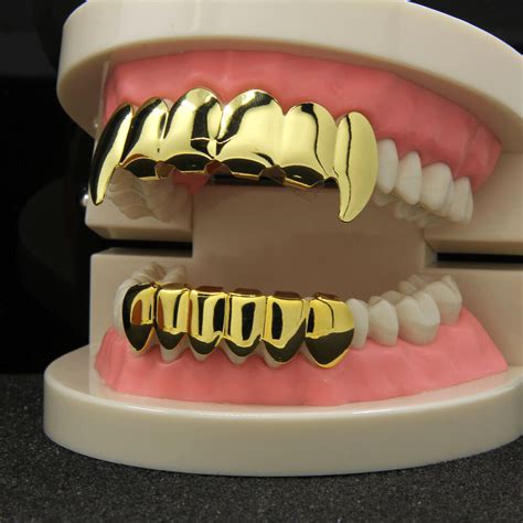 Check spelling or type a new query. New Custom 14k Gold Plated Hip Hop Teeth Grillz Caps Top ...