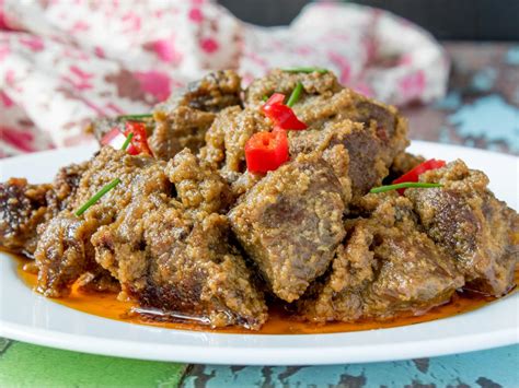 Healthy Recipes Slow Cooked Beef Rendang Recipe