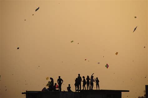 The Last Kites Of Uttarayan Kite Flying Reaches Its Peak A Flickr