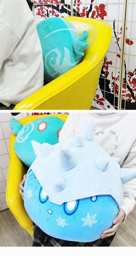 Anime Genshin Impact Slime Cosplay Plush Pillow Plush Dolls Cushion Toy