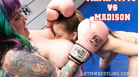 Mamatitts Vs Madison Boxing Sdmp4 Hit The Mat Boxing And Wrestling