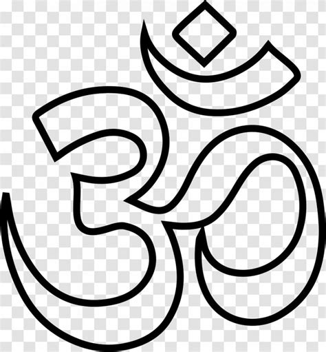 Ganesha Om Drawing Hinduism Symbol Transparent Png