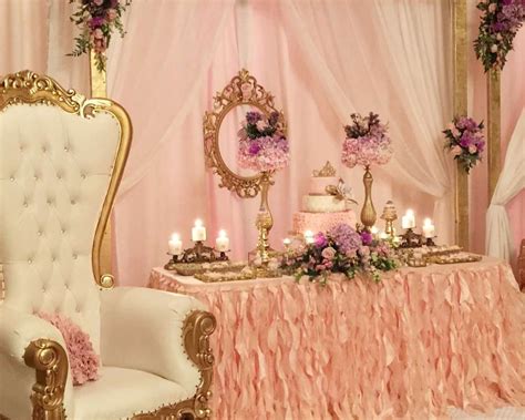 Sugar and spice and everything nice, that's what you'd like for your little girl. Princess/Garden Baby Shower Party Ideas | Cinderella baby ...