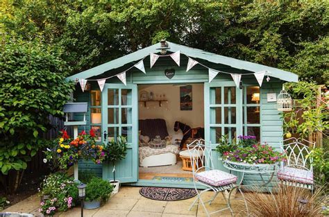 30 Wonderfully Inspiring She Shed Ideas To Adorn Your Backyard Backyard Sheds Backyard
