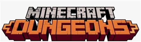 Download Transparent Minecraft Dungeons Logo Graphic Design Pngkit
