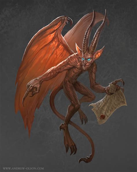 Imp By Mysticaldonkey1 On Deviantart Fantasy Art Fantasy Monster Demon