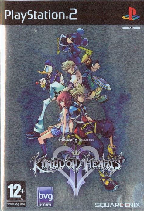 Kingdom Hearts Ii 2005 Playstation 2 Box Cover Art Mobygames