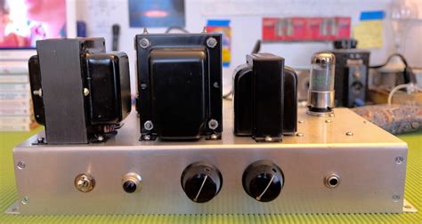 Orion Tube Amps — Cathode Biased El34 Amp Awaiting A Head Box To