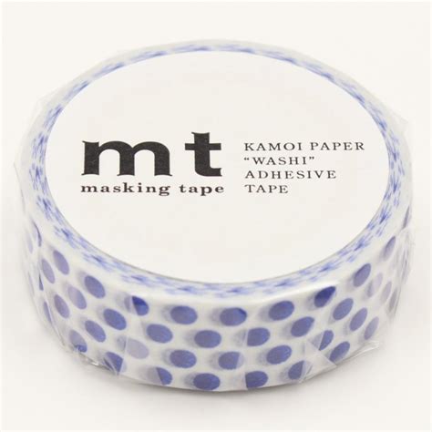 masking tape pois bleu nuit masking tape