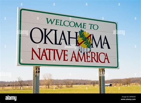 Oklahoma City Welcome Sign Hi Res Stock Photography And Images Alamy