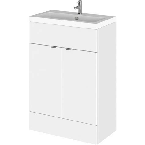 Hudson Reed Fitted Floor Standing Vanity Unit With Basin 600mm Wide