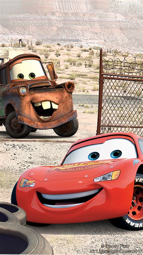 Lightning Mcqueen And Mater Wallpaper 750x1334 By