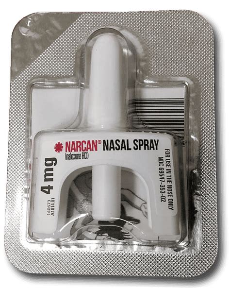 Narcan Nasal Spray Mg Ct Aed Usa