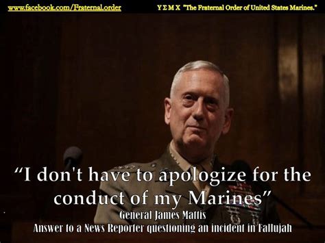 Famous General Mattis Quotes Quotesgram