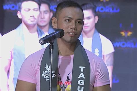 Kilalanin Pulis Sasabak Sa Mr Gay Philippines Abs Cbn News