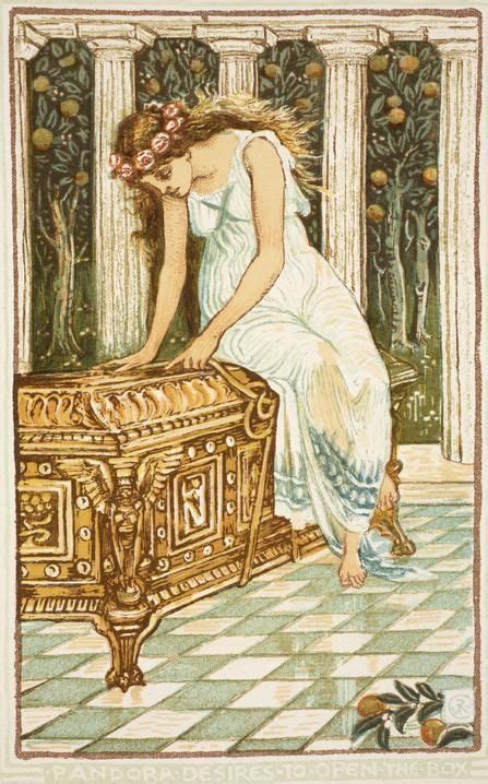 Pandoras Box A Classic Tale From Ancient Greek Mythology Art