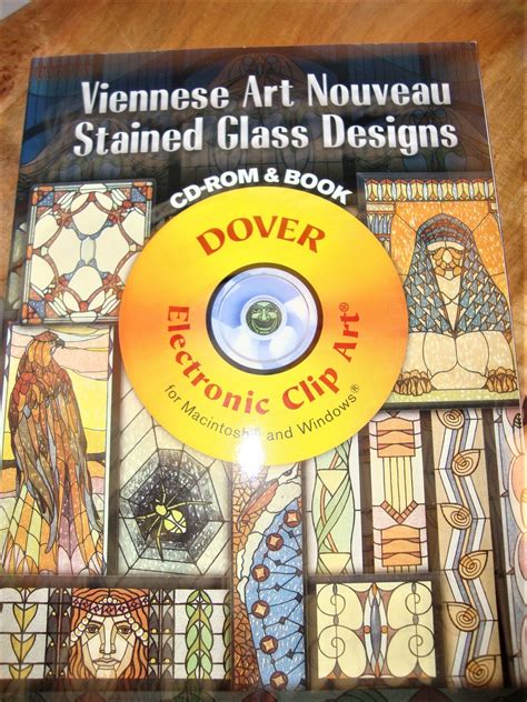 Stained Glass Pattern Book Viennese Art Nouveau Patterns Etsy
