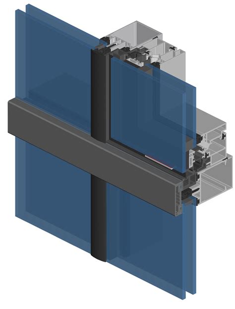 Top Quality Double Glazed Aluminum Curtain Wall System China Glazed