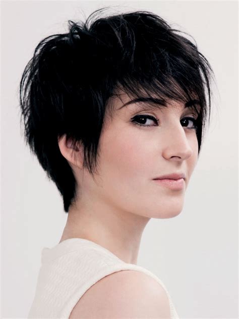 From the guys who are ready to embrace. Feminine and fashionable short haircut with lift in the roots