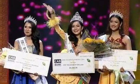 Matagi Mag Beauty Pageants Somnang Alyna Miss Universe Cambodia Hot