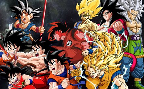This next sequel follows the story of son goku and his comrades defending earth against numerous villainy forces. Dragon Ball Z Goku Wallpaper - WallpaperSafari