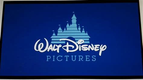 Blue Walt Disney Pictures Logo Intro 1998 Youtube