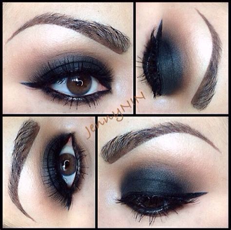 Smokey Eye Using Lorac Pro Palette ️ ️ Makeup Smokeyeye Black Brown Brows Mac Cosmetics Black