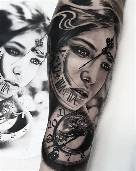 Realistic Tattoos With Morphing Effects By Benji Roketlauncha Tattoos