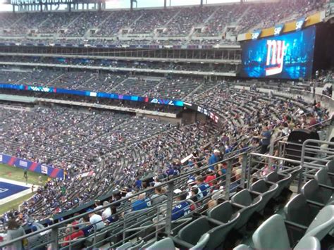 Section 229 At Metlife Stadium For Giants And Jets Games