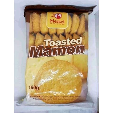Toasted Mamon 32s 190g Merci Pasalubong Shopee Philippines