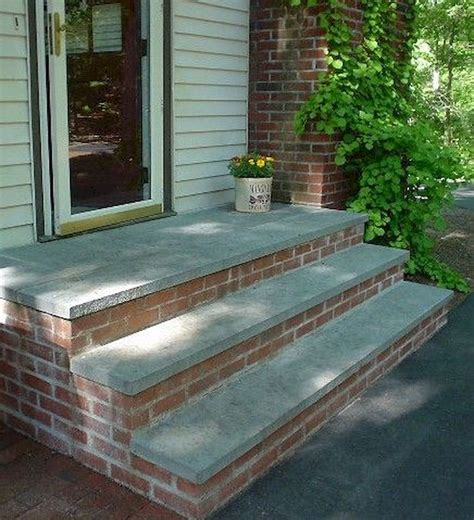 40 Farmhouse Front Porch Steps Ideas Decorapartment Brick Steps