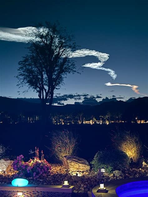 Spacex Launch Seen From La Quinta Golf Course Patch Photo Of The Week