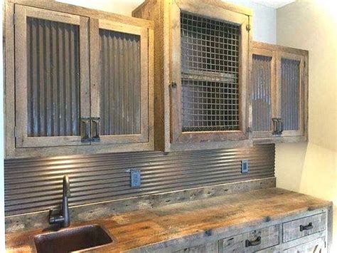 Do not hesitate to add a window on your rustic kitchen. 60 Simple Kitchen Cabinets Ideas #kitchenremodel #kitchendecor #kitchendesign | Rustic kitchen ...