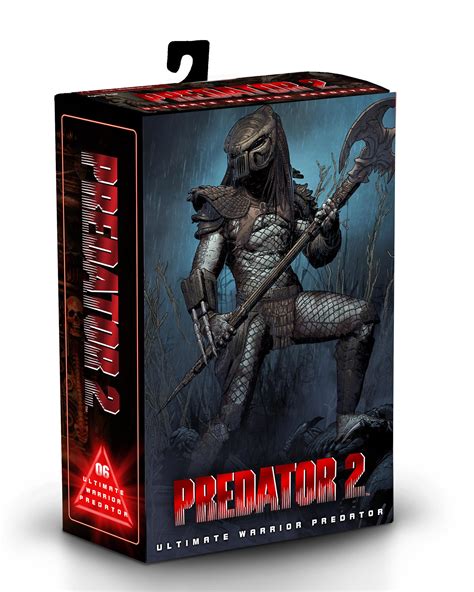 Ultimate Warrior Predator Actionfigur 30th Anniversary Predator 2 20