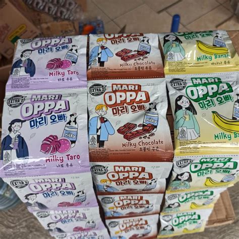 Jual Minuman Serbuk Mari Oppa Rasa Taro Cokelat Banana Shopee Indonesia