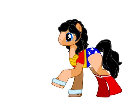 Mylittlepony Wonder Woman By Queenofthelemurs On Deviantart