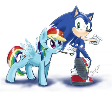Sonic & my little pony: Sonic and Pony? - HannahStickles8 Fan Art (24718199) - Fanpop