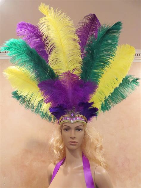 Colorful Mardi Gras Samba Carnival Costume Bourbon Street Etsy