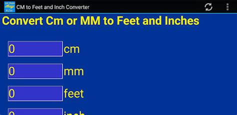 How many ft in 1 inch? cm, mm to inch, feet converter tool - Apps on Google Play