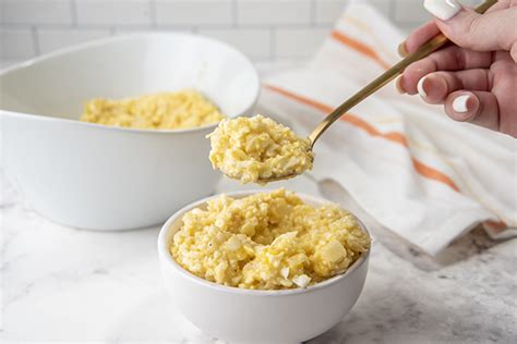 The Tastiest Cheesy Cauliflower Rice Recipe Thinlicious