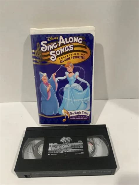 Disney Sing Along Songs Collection The Magic Years Vhs