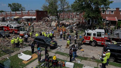 Baltimore explosion: Several homes destroyed, confirmed fatality