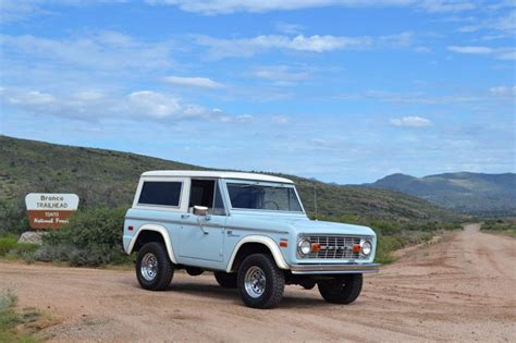 Wind Blue Bronco Classic Bronco Ford Bronco Early Bronco