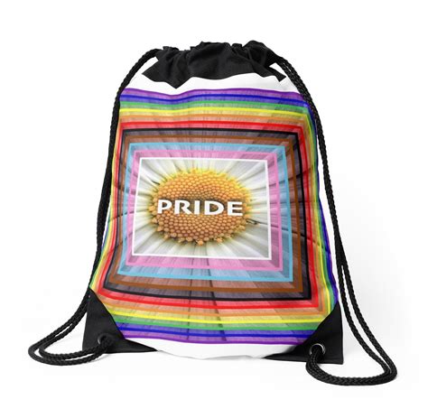 lgbtqia pride collection drawstring bag by prittipix bags drawstring bag classic backpack