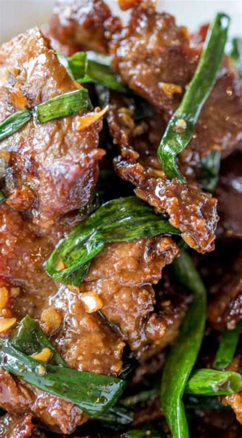 The best mongolian pork is being cooked at kung fu thai and chinese restaurant in chinatown las vegas nevada. Mongolian Beef ~ Easy to make in just 30 minutes, crispy ...